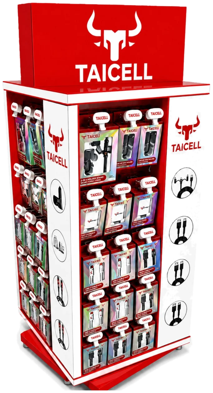 TAICELL 252CT counter spinner display