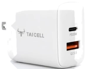 TAICELL PD20W+ fast charger